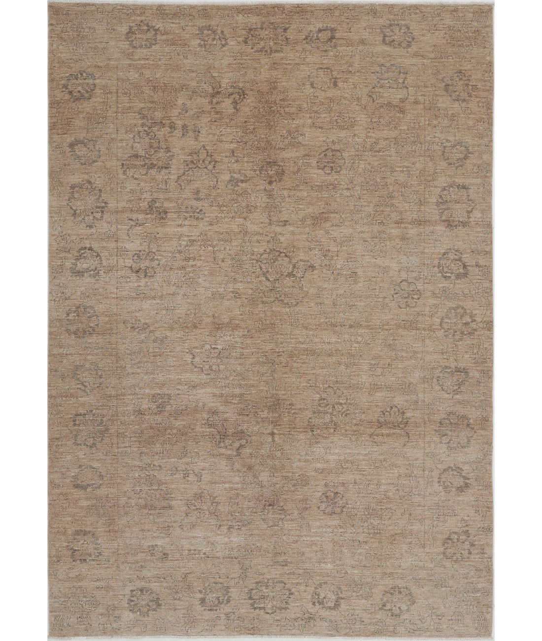 Hand Knotted Ziegler Farhan Wool Rug - 6'6'' x 9'3''