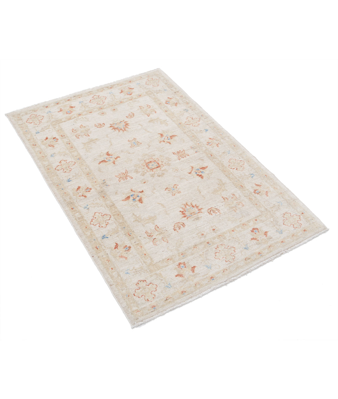 Hand Knotted Serenity Wool Rug - 2'8'' x 3'11'' 2'8'' x 3'11'' (80 X 118) / Ivory / Ivory