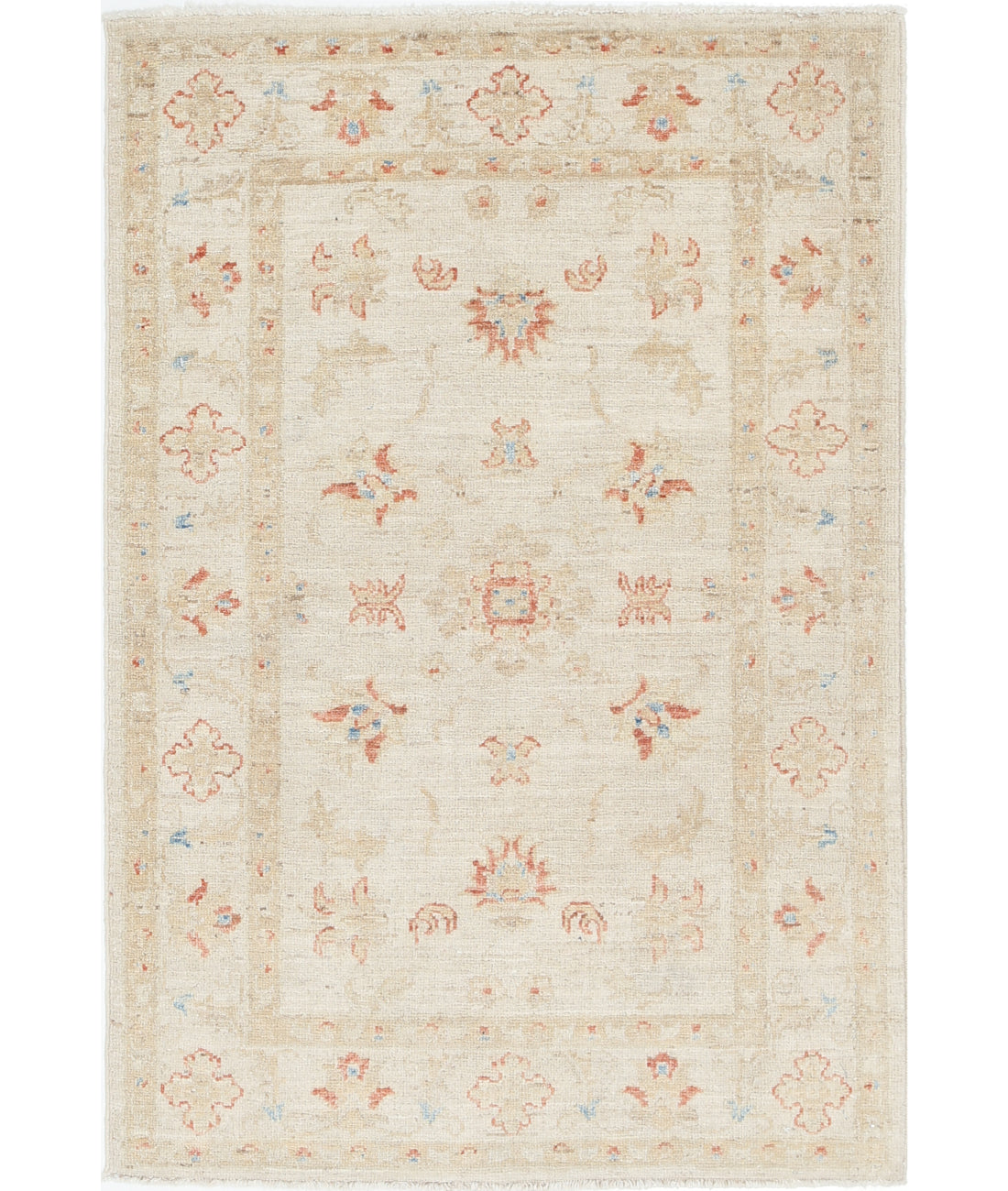 Hand Knotted Serenity Wool Rug - 2&#39;8&#39;&#39; x 3&#39;11&#39;&#39; 2&#39;8&#39;&#39; x 3&#39;11&#39;&#39; (80 X 118) / Ivory / Ivory