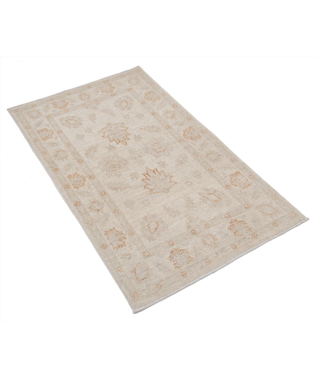 Hand Knotted Serenity Wool Rug - 2'6'' x 4'1'' 2'6'' x 4'1'' (75 X 123) / Ivory / Ivory
