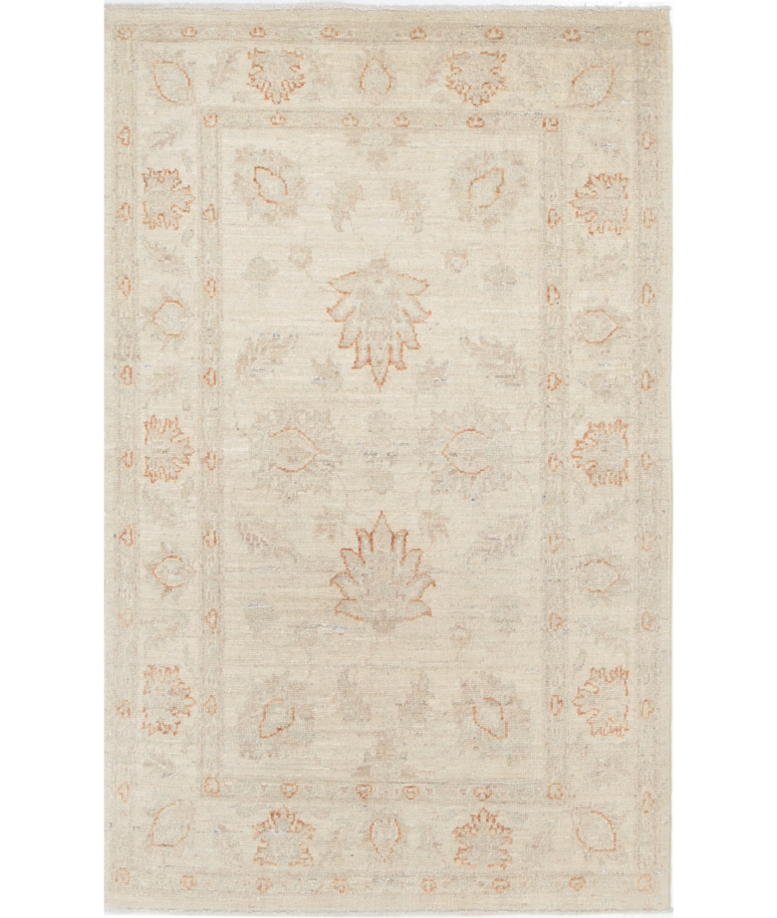 Hand Knotted Serenity Wool Rug - 2&#39;6&#39;&#39; x 4&#39;1&#39;&#39; 2&#39;6&#39;&#39; x 4&#39;1&#39;&#39; (75 X 123) / Ivory / Ivory