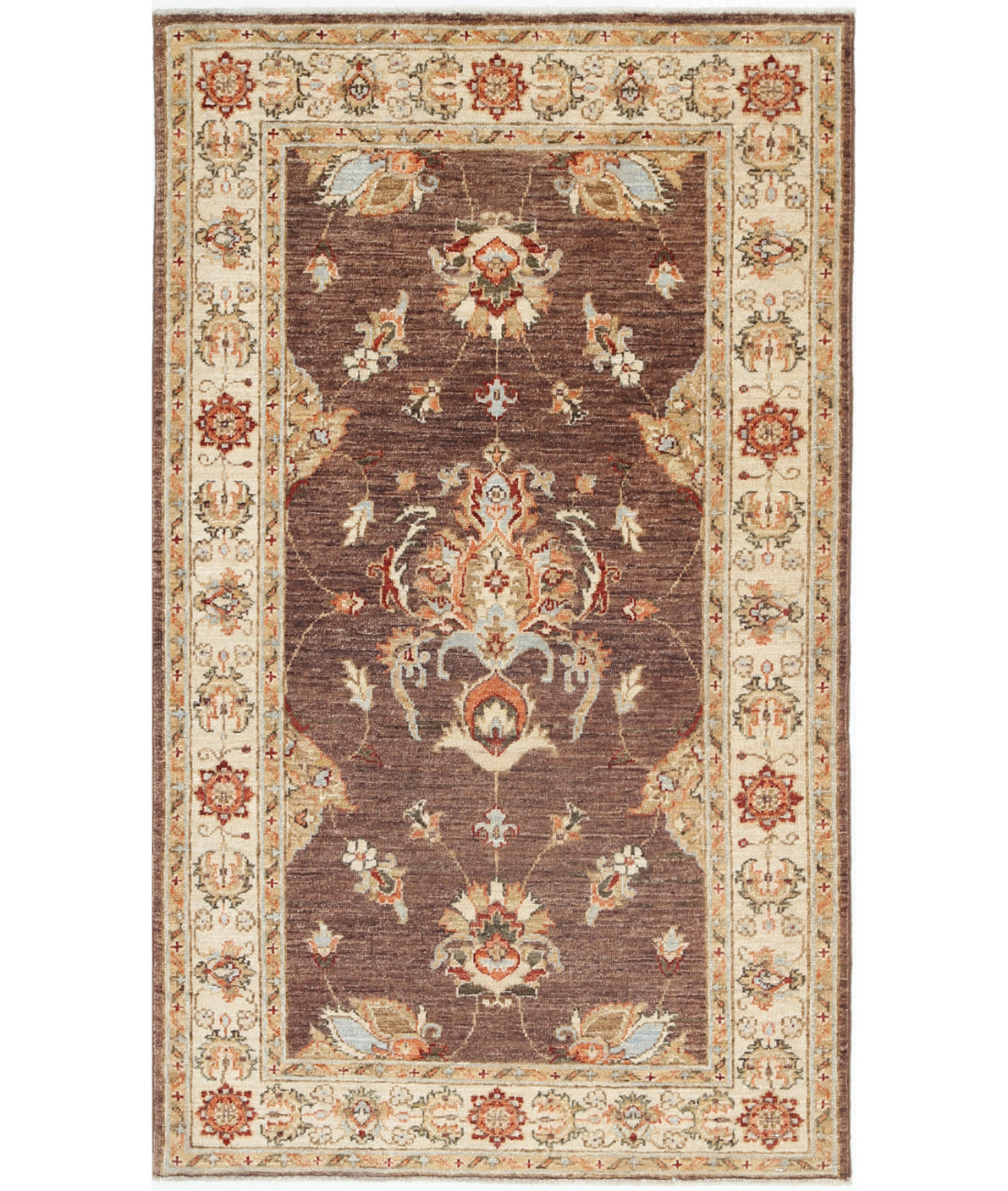 Hand Knotted Ziegler Farhan Wool Rug - 2'10'' x 4'9''