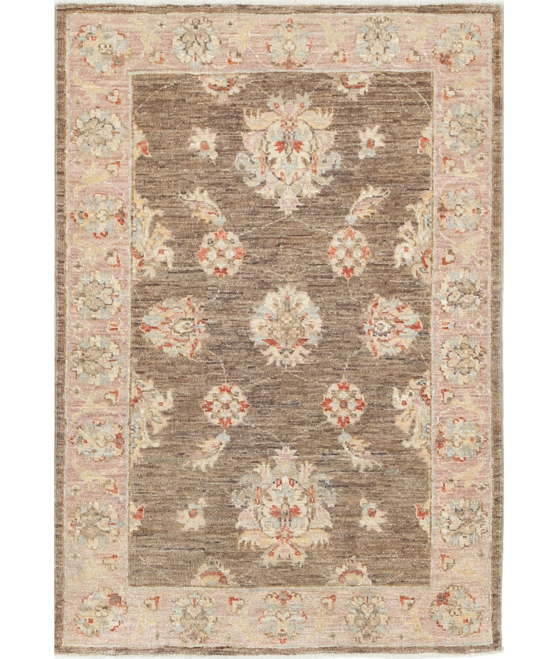 Hand Knotted Ziegler Farhan Wool Rug - 2'7'' x 3'9''