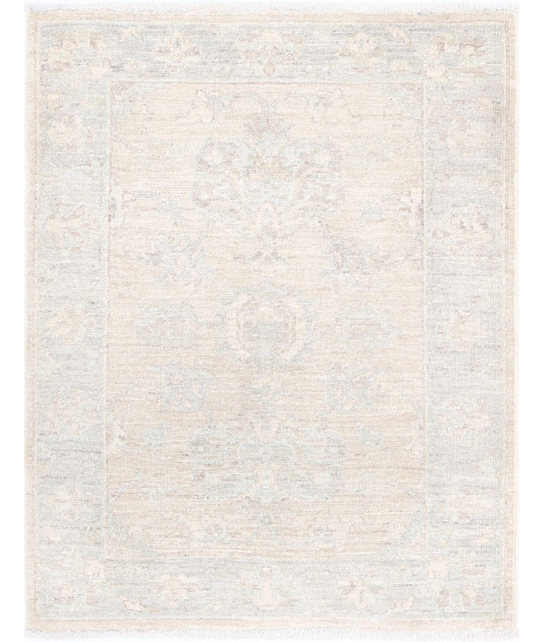 Hand Knotted Serenity Wool Rug - 2&#39;3&#39;&#39; x 2&#39;9&#39;&#39;