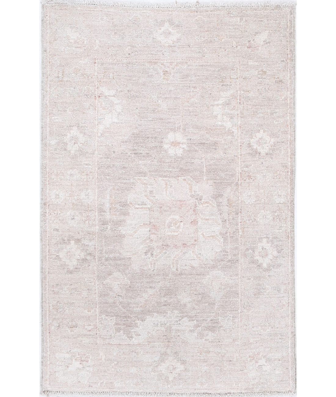 Hand Knotted Serenity Wool Rug - 1'11'' x 2'11''