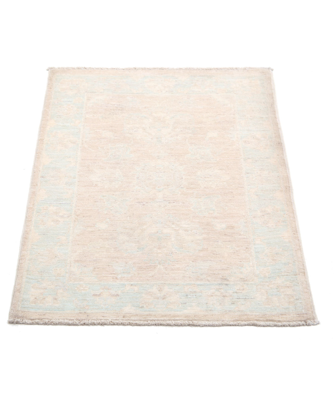 Hand Knotted Serenity Wool Rug - 2'3'' x 3'1'' 2'3'' x 3'1'' (68 X 93) / Brown / Grey