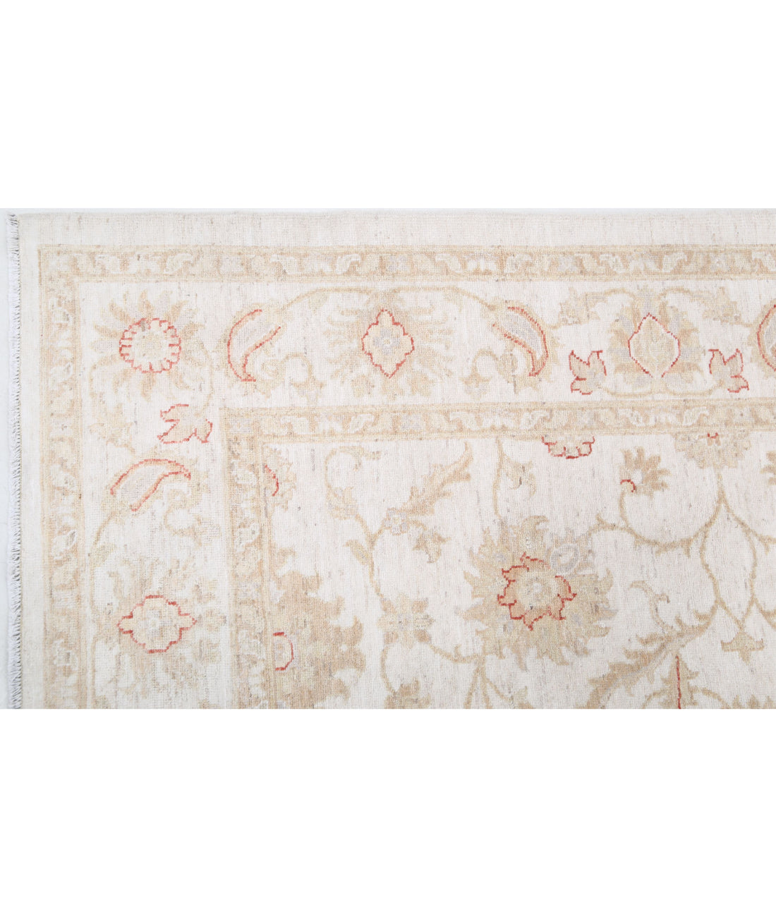 Hand Knotted Serenity Wool Rug - 5'8'' x 7'6'' 5'8'' x 7'6'' (170 X 225) / Ivory / Ivory