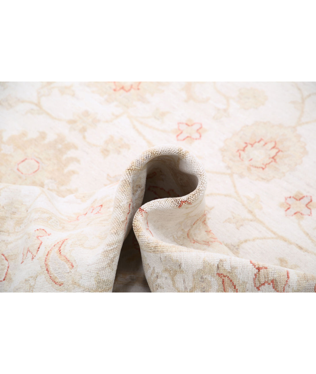 Hand Knotted Serenity Wool Rug - 5'8'' x 7'6'' 5'8'' x 7'6'' (170 X 225) / Ivory / Ivory