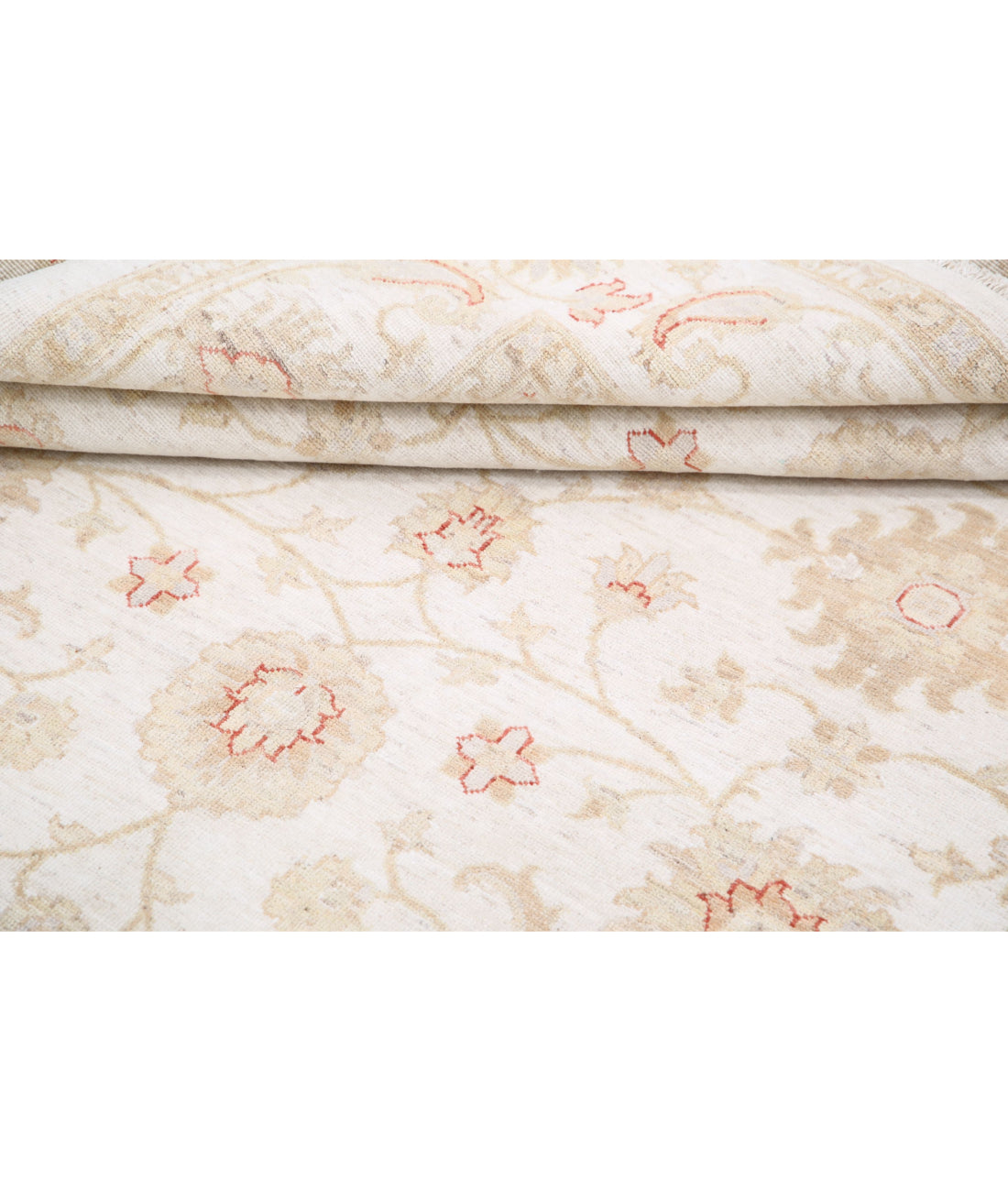 Hand Knotted Serenity Wool Rug - 5'8'' x 7'6'' 5'8'' x 7'6'' (170 X 225) / Ivory / Ivory