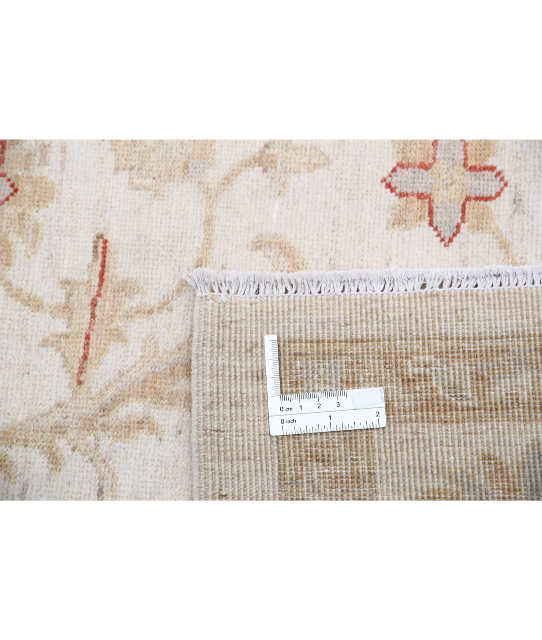 Hand Knotted Serenity Wool Rug - 5'8'' x 7'6'' 5'8'' x 7'6'' (170 X 225) / Ivory / Ivory