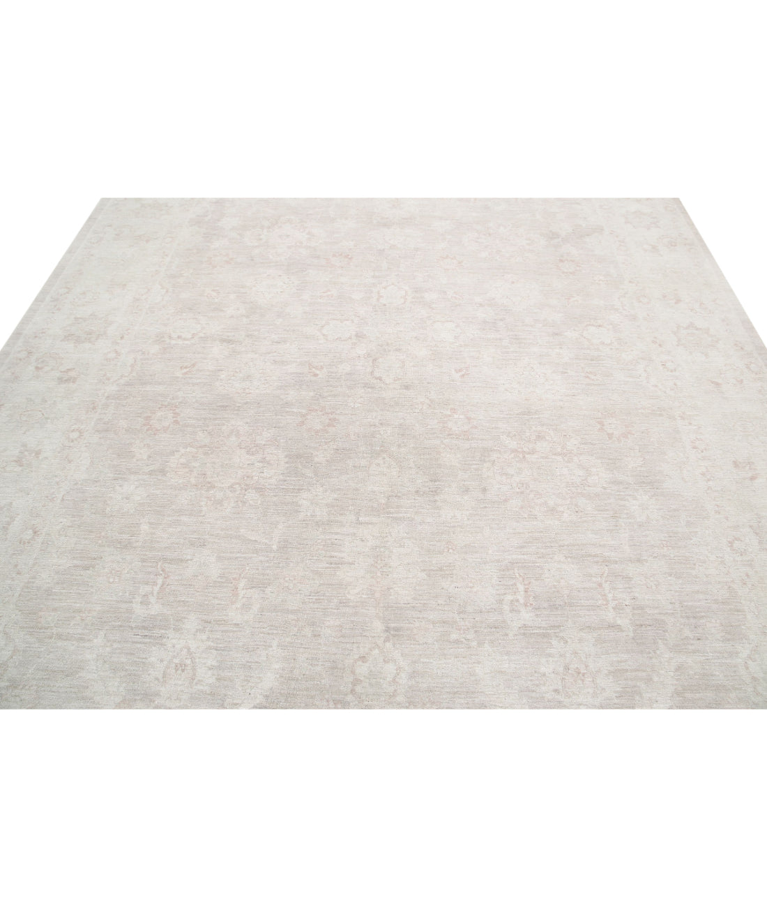 Hand Knotted Artemix Wool Rug - 9'11'' x 12'4'' 9'11'' x 12'4'' (298 X 370) / Taupe / Ivory