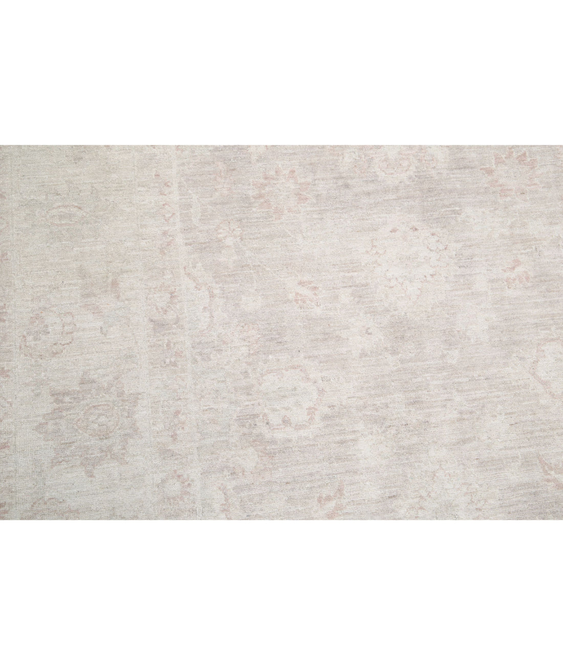 Hand Knotted Artemix Wool Rug - 9'11'' x 12'4'' 9'11'' x 12'4'' (298 X 370) / Taupe / Ivory