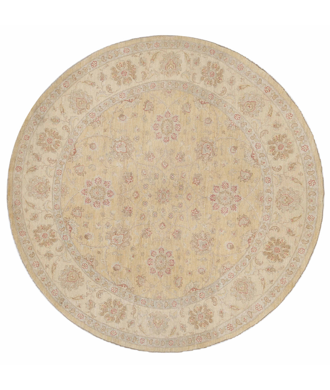 Hand Knotted Serenity Wool Rug - 9&#39;9&#39;&#39; x 9&#39;11&#39;&#39; 9&#39;9&#39;&#39; x 9&#39;11&#39;&#39; (293 X 298) / Gold / Ivory