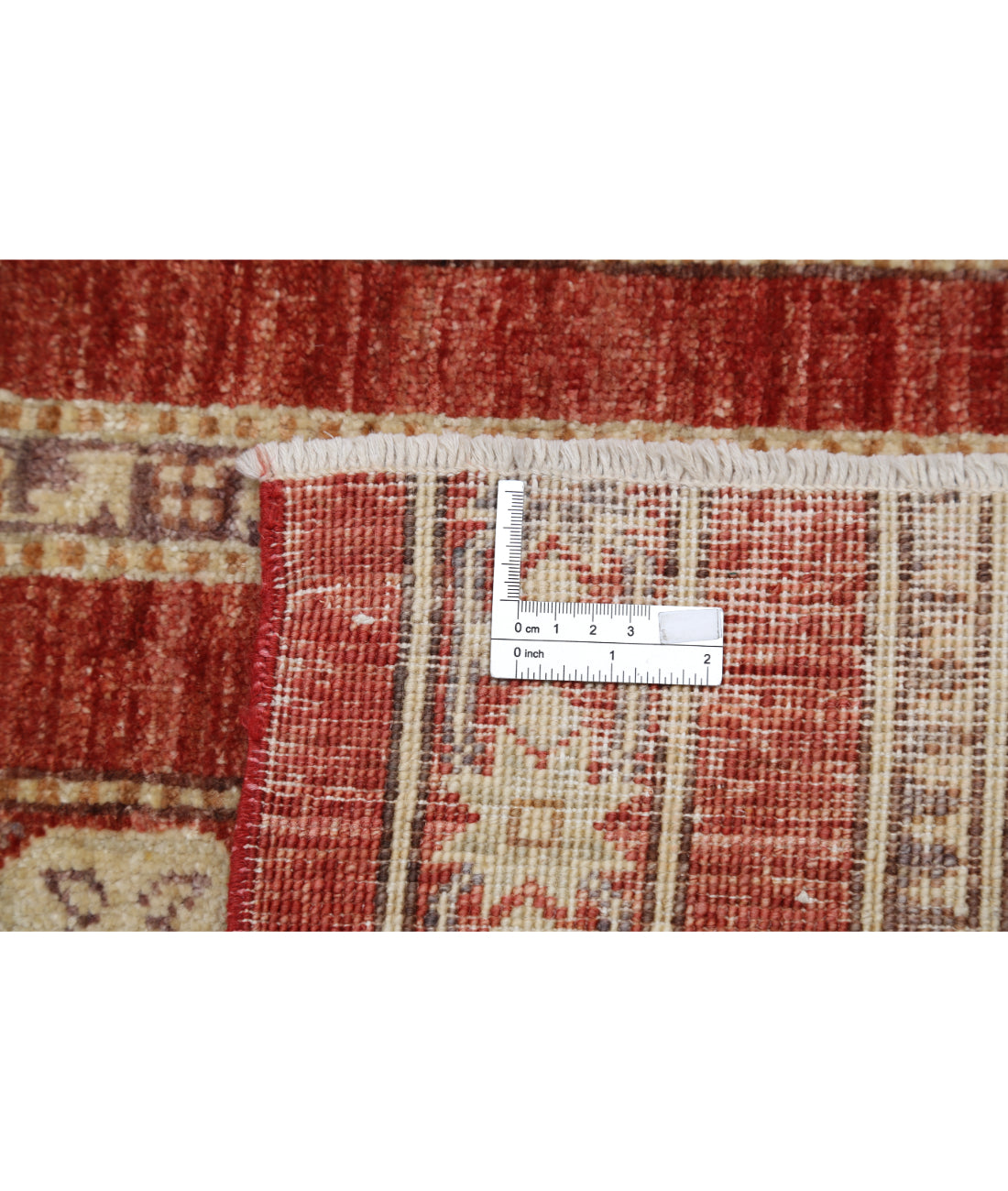 Hand Knotted Shaal Wool Rug - 9'10'' x 13'7''