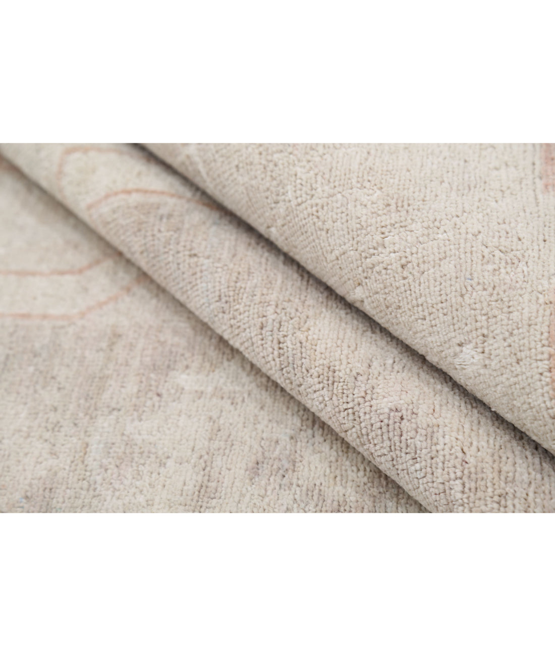 Hand Knotted Serenity Wool Rug - 9'11'' x 14'2'' 9'11'' x 14'2'' (298 X 425) / Brown / Lilac