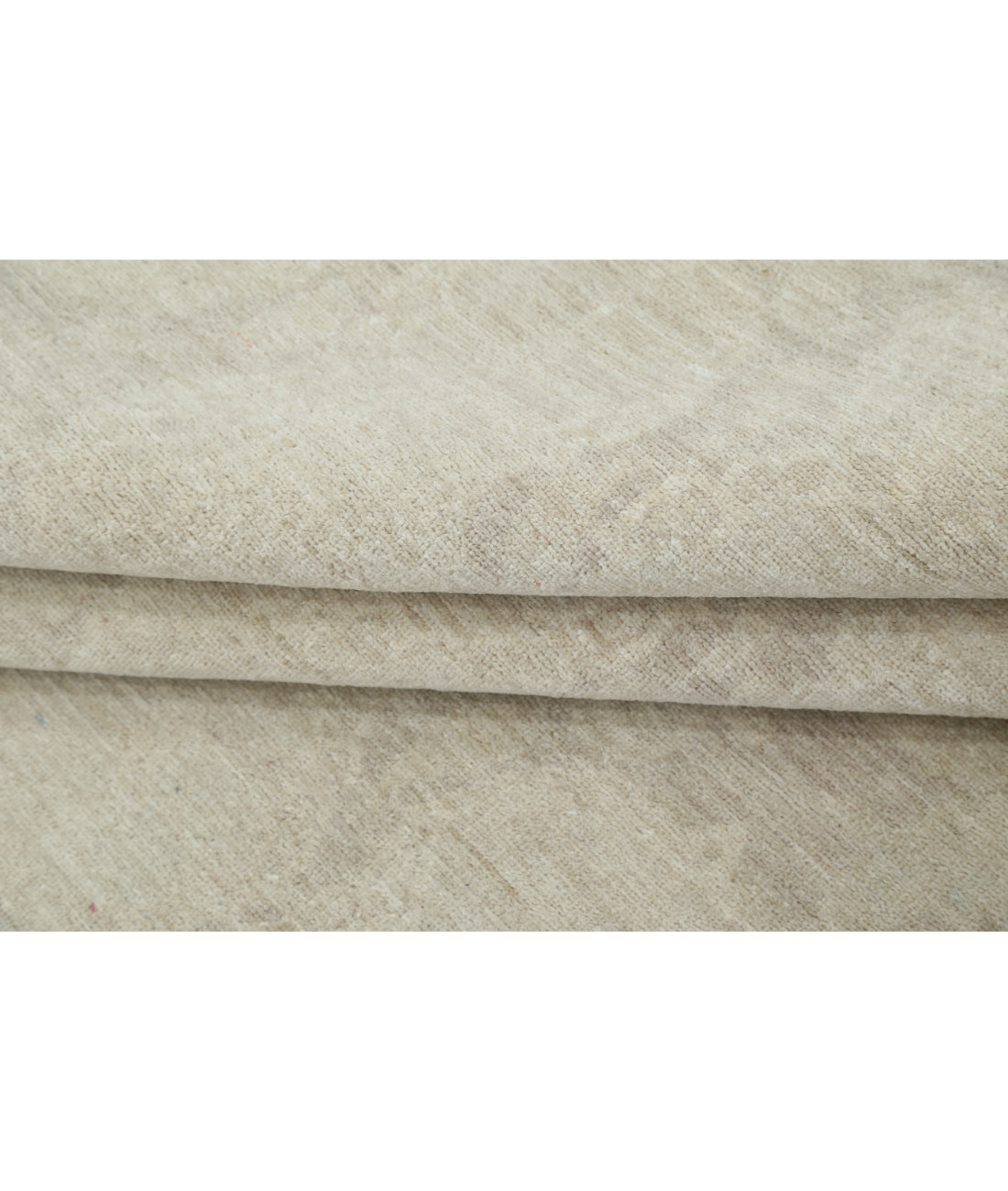 Hand Knotted Ikat Wool Rug - 8'10'' x 11'1'' 8'10'' x 11'1'' (265 X 333) / Grey / Pink