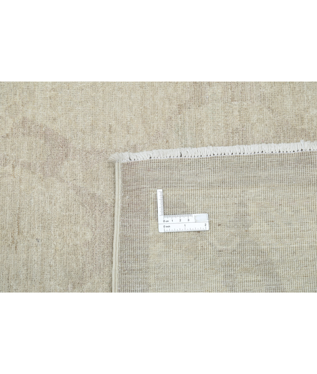 Hand Knotted Ikat Wool Rug - 8'10'' x 11'1''