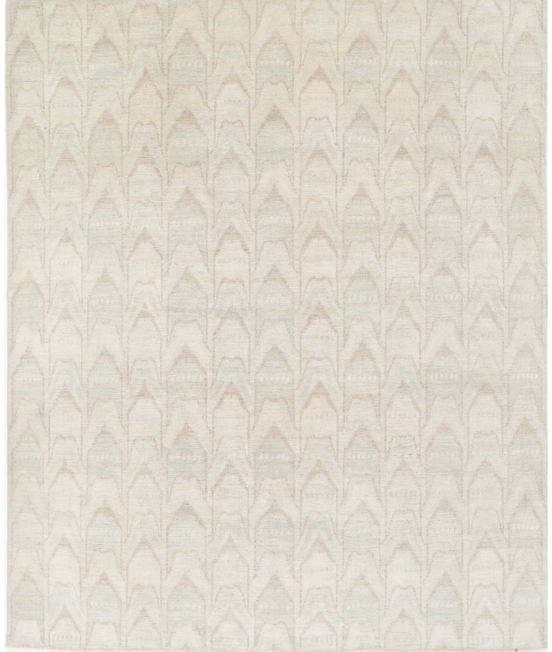 Hand Knotted Fine Artemix Wool Rug - 7'9'' x 9'4''