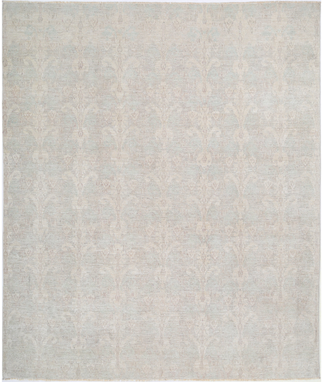 Hand Knotted Fine Artemix Wool Rug - 8'0'' x 9'7''