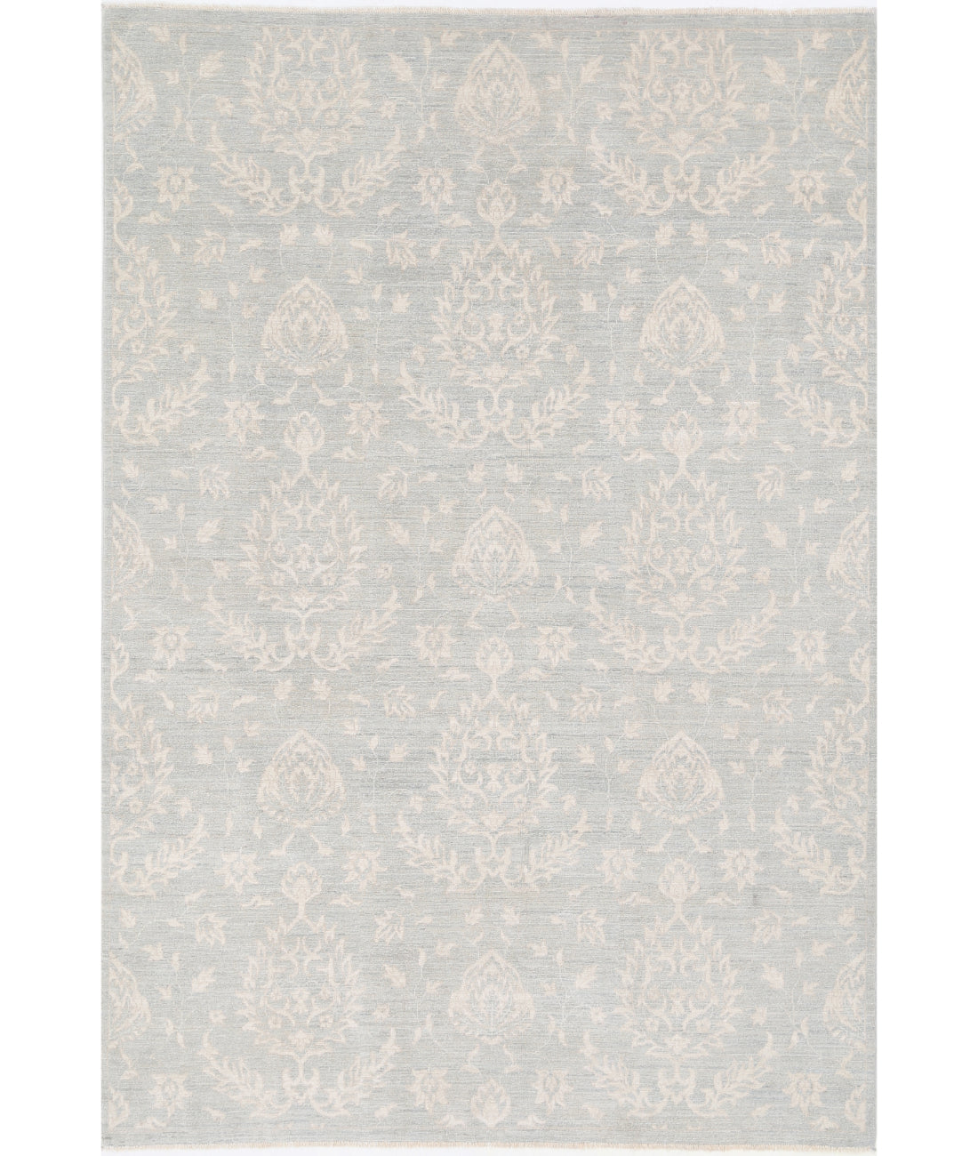 Hand Knotted Fine Artemix Wool Rug - 6'0'' x 8'8''