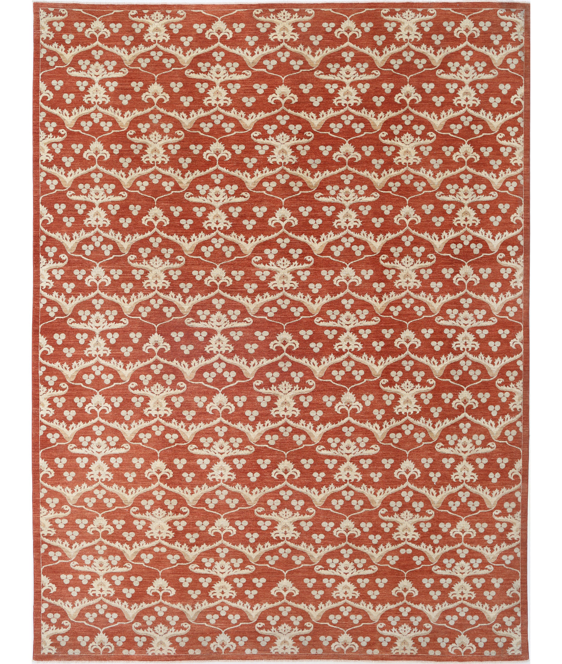 Hand Knotted Fine Artemix Wool Rug - 9&#39;8&#39;&#39; x 13&#39;3&#39;&#39;