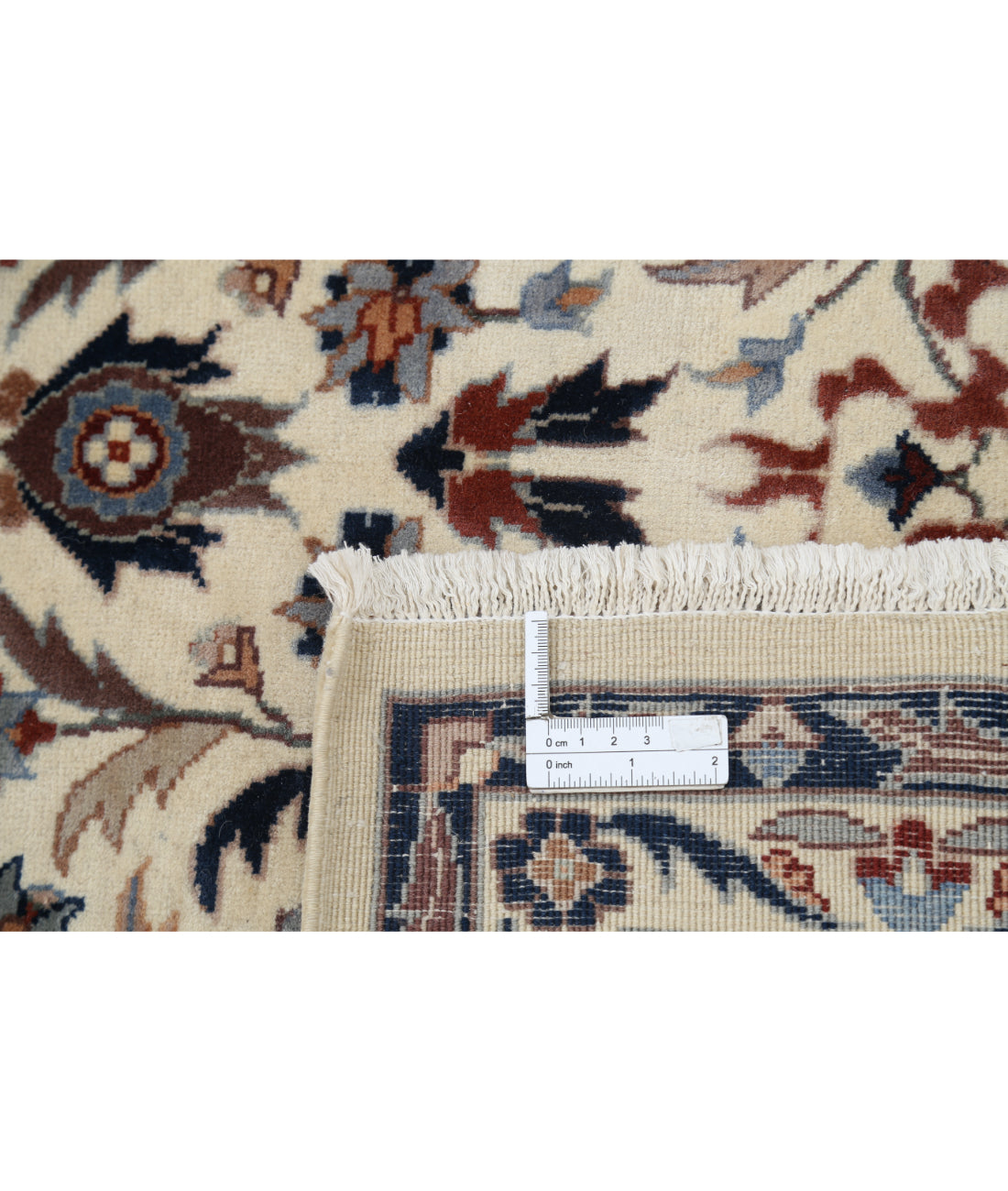 Hand Knotted Heritage Persian Style Wool Rug - 5'1'' x 8'0'' 5' 1" X 8' 0" (155 X 244) / Ivory / Rust