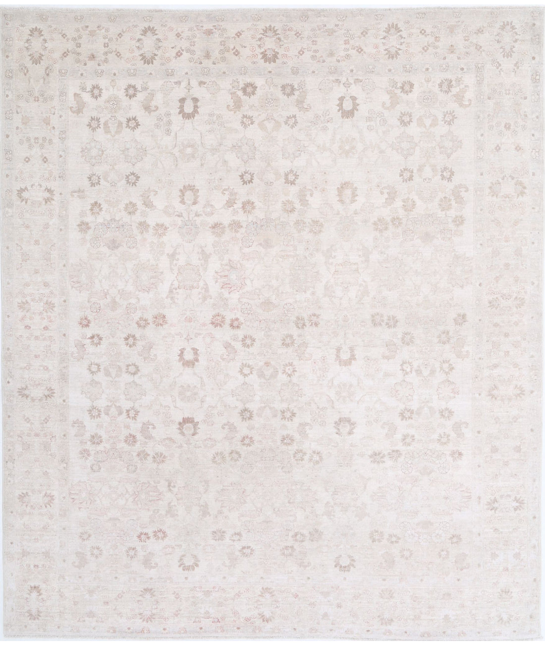 Hand Knotted Ariana Haji Jalili Wool Rug - 8&#39;1&#39;&#39; x 9&#39;5&#39;&#39;