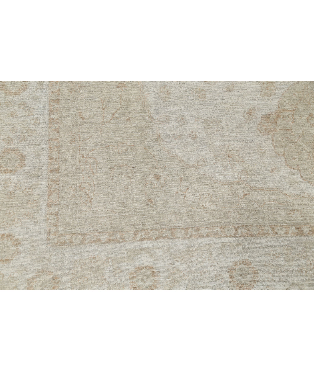 Hand Knotted Ariana Haji Jalili Wool Rug - 6'6'' x 9'6'' 6'6'' x 9'6'' (195 X 285) / Ivory / Ivory