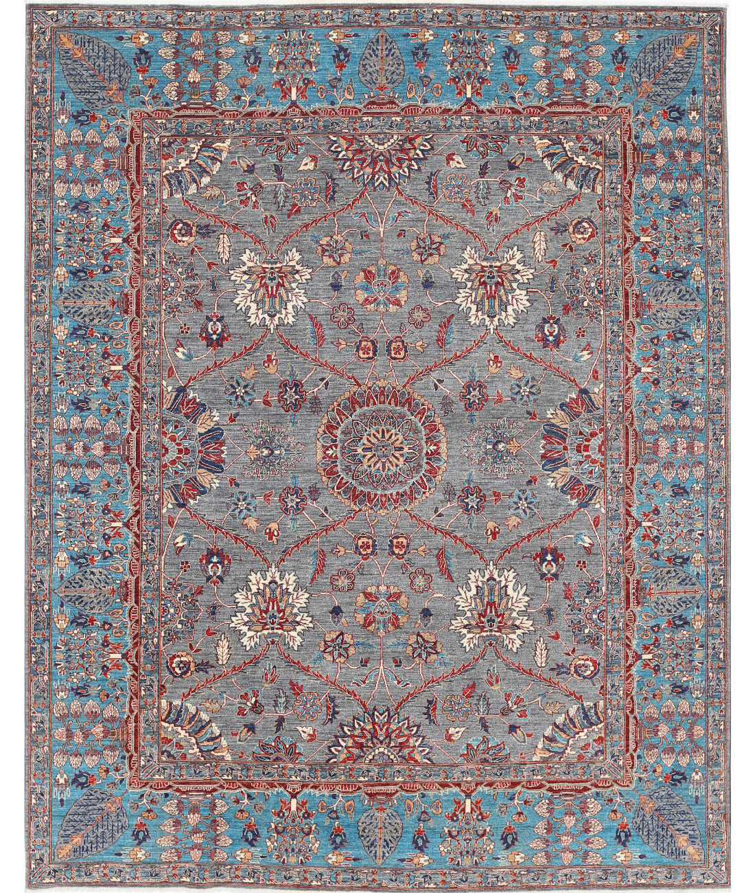 Hand Knotted Ariana Haji Jalili Wool Rug - 7'11'' x 10'0''
