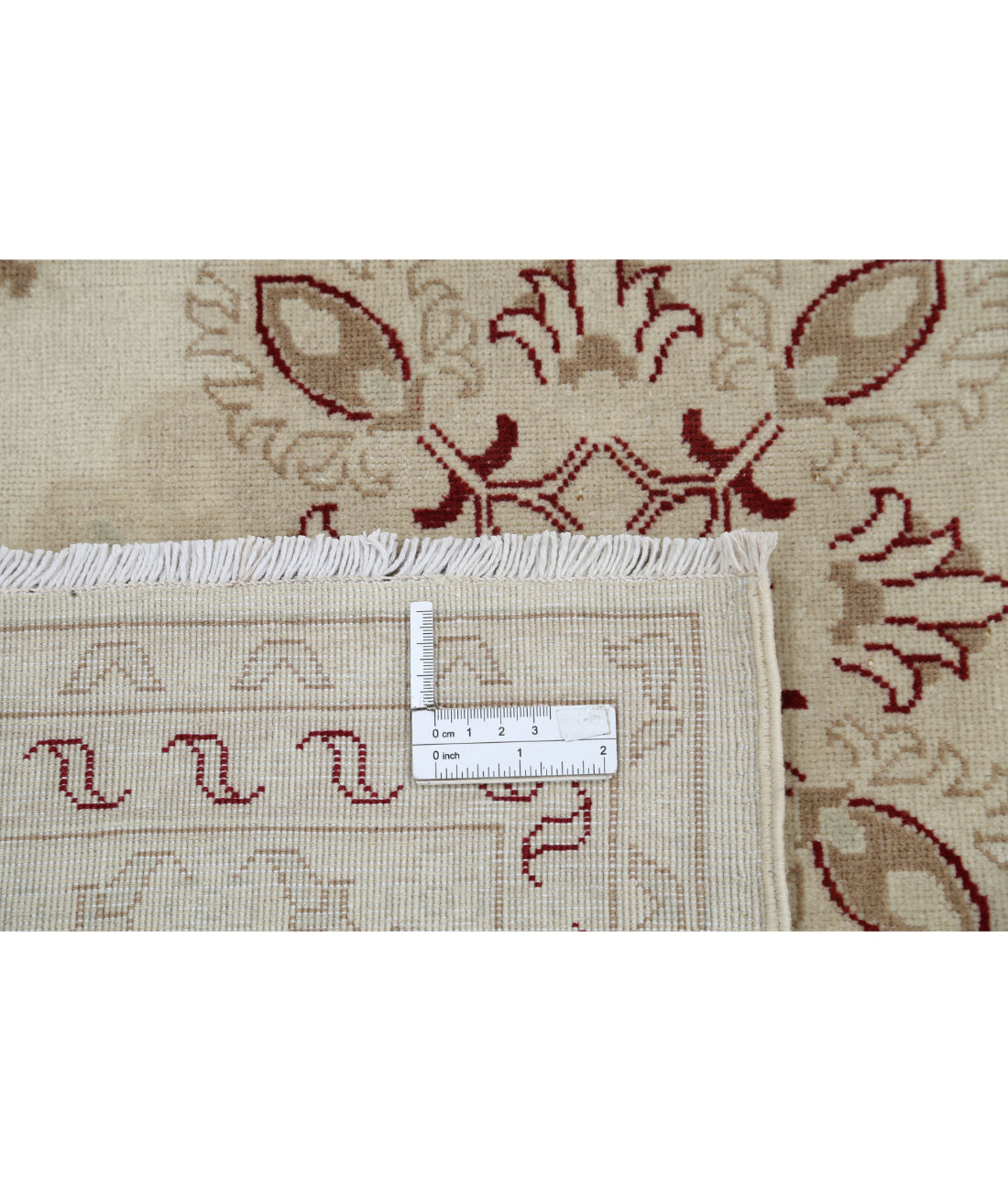 Hand Knotted Ariana Haji Jalili Wool Rug - 9'0'' x 12'0'' 9'0'' x 12'0'' (270 X 360) / Ivory / Beige