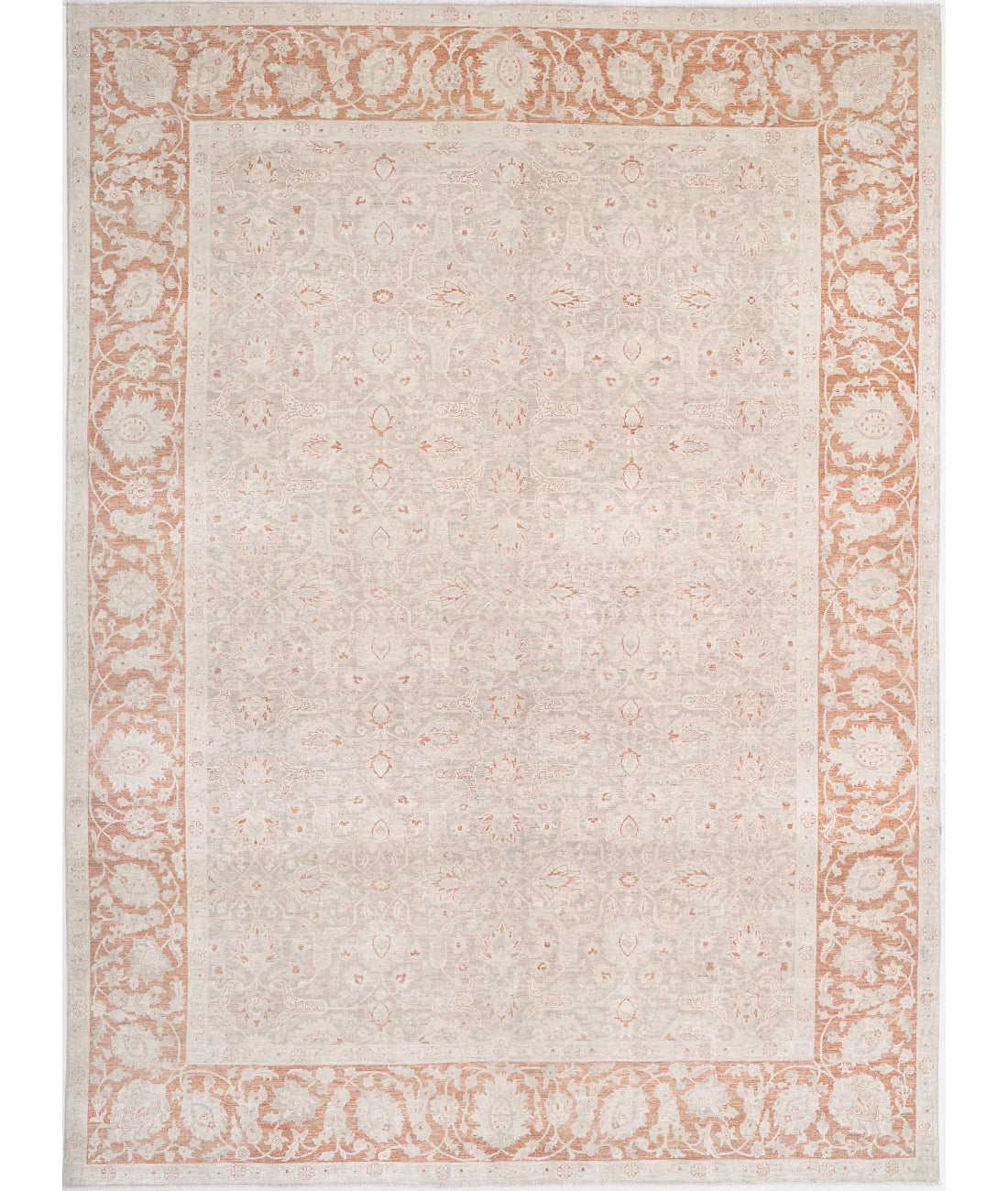 Hand Knotted Ariana Haji Jalili Wool Rug - 9'10'' x 13'5''