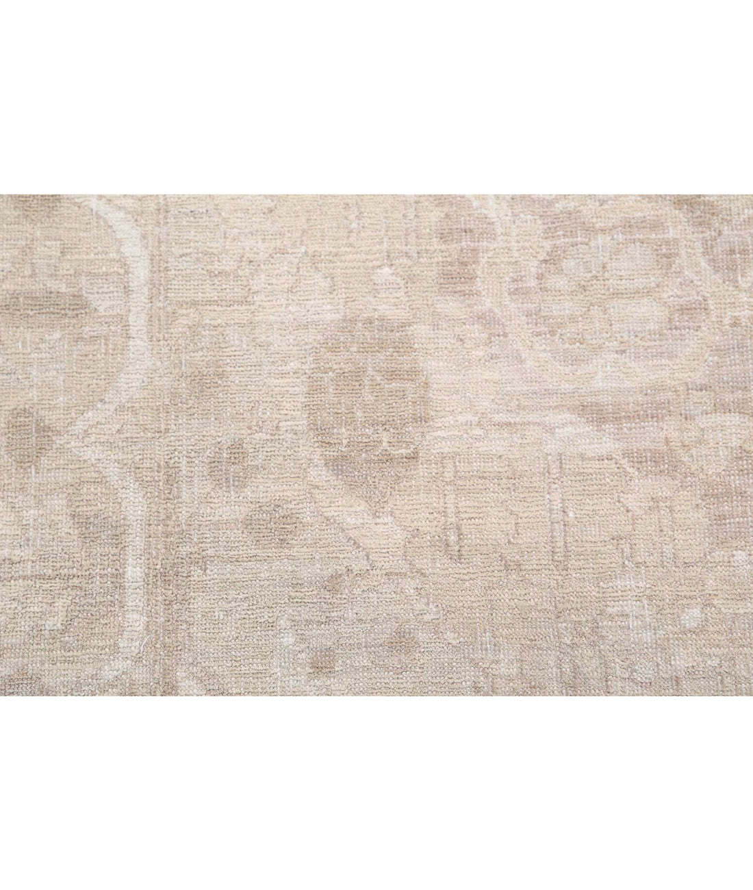 Hand Knotted Ariana Haji Jalili Wool Rug - 4'1'' x 14'3'' 4'1'' x 14'3'' (123 X 428) / Lilac / Taupe