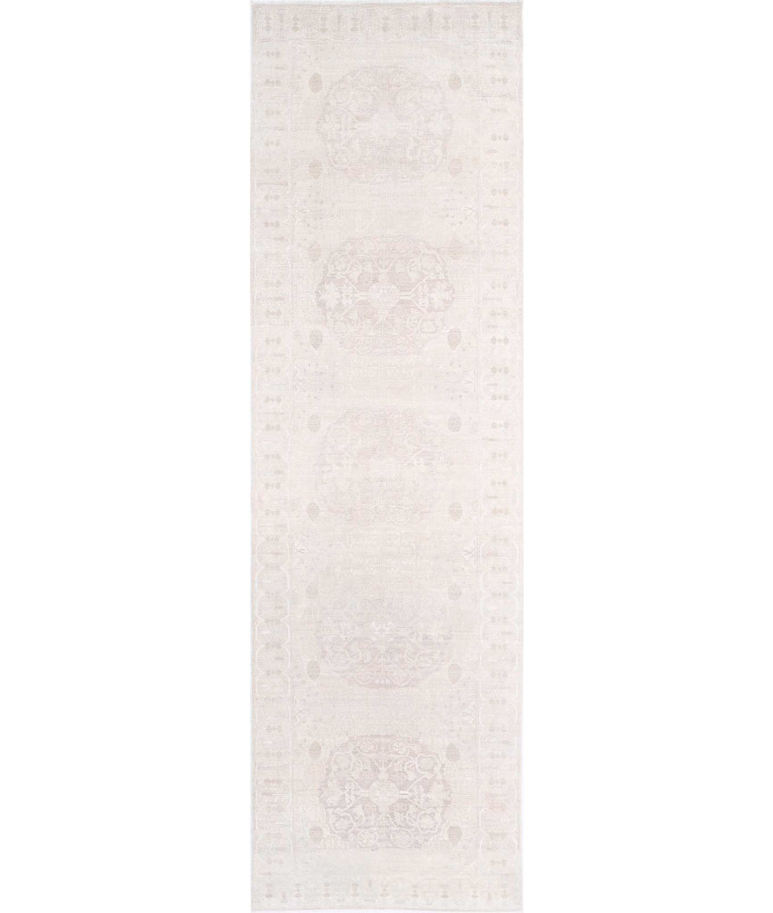 Hand Knotted Ariana Haji Jalili Wool Rug - 4'1'' x 14'3''