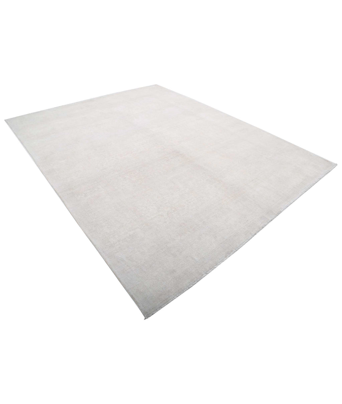 Hand Knotted Ariana Haji Jalili Wool Rug - 8'1'' x 9'10'' 8'1'' x 9'10'' (243 X 295) / Taupe / Ivory