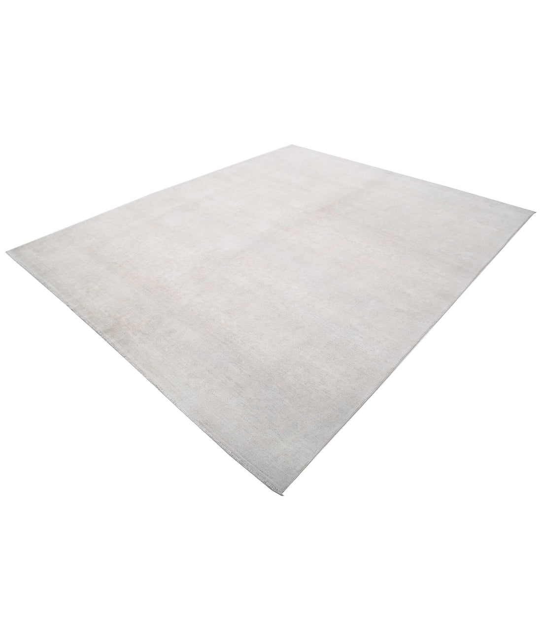 Hand Knotted Ariana Haji Jalili Wool Rug - 8'1'' x 9'10'' 8'1'' x 9'10'' (243 X 295) / Taupe / Ivory
