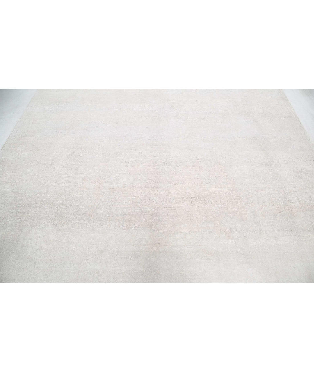 Hand Knotted Ariana Haji Jalili Wool Rug - 8'1'' x 9'10'' 8'1'' x 9'10'' (243 X 295) / Taupe / Ivory