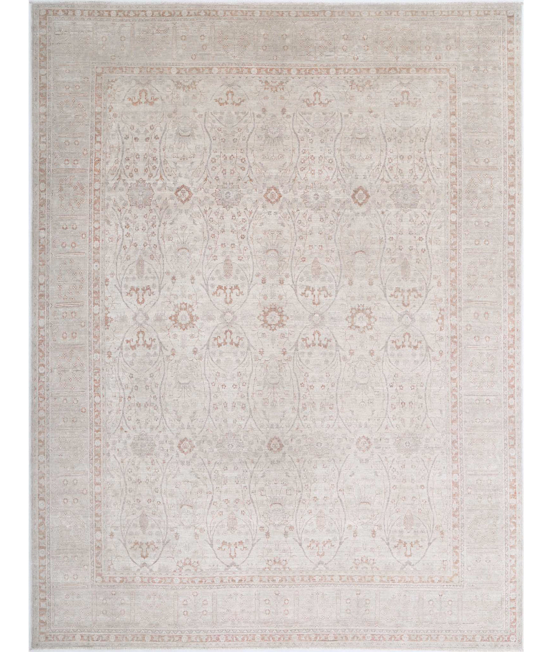 Hand Knotted Ariana Haji Jalili Wool Rug - 8'0'' x 10'7''