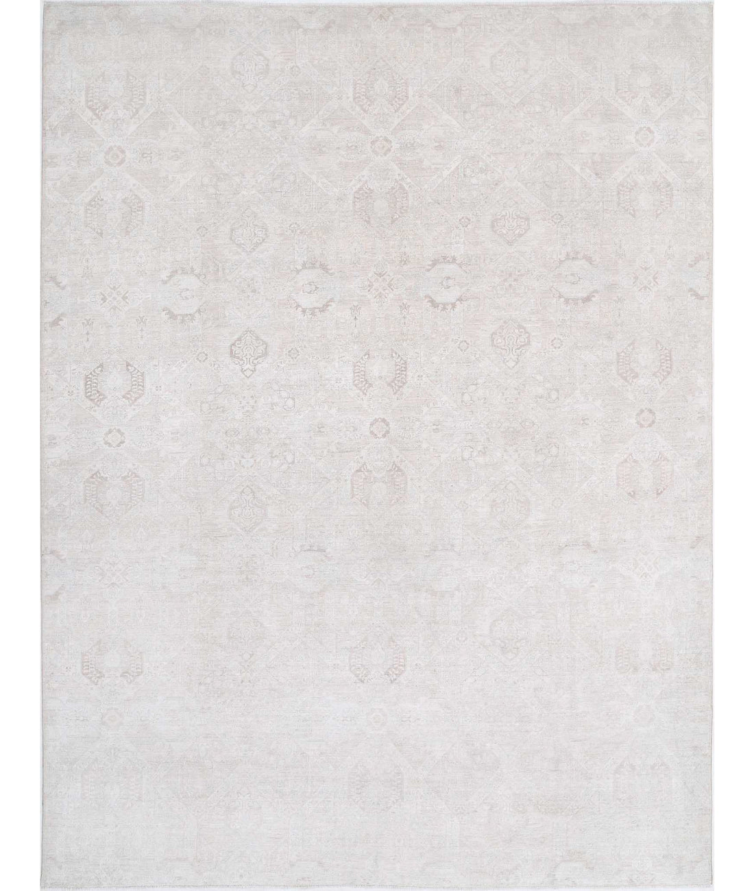 Hand Knotted Fine Artemix Wool Rug - 8'7'' x 11'4''