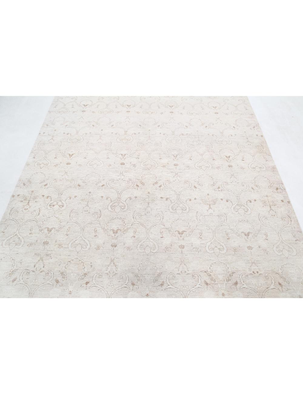Hand Knotted Serenity Artemix Wool Rug - 6'0'' x 7'9'' Arteverk Arteverk Rugs