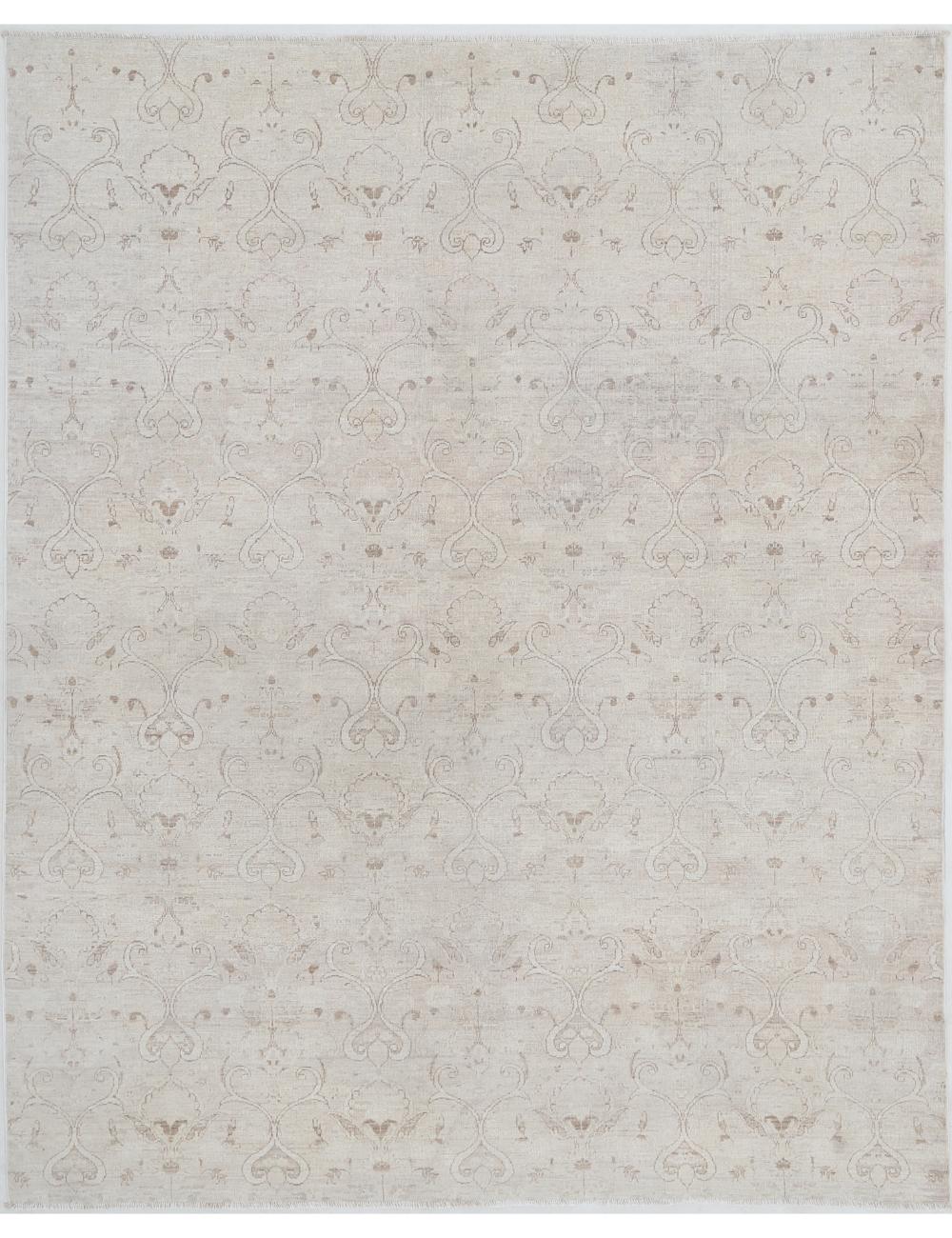 Hand Knotted Serenity Artemix Wool Rug - 6'0'' x 7'9''