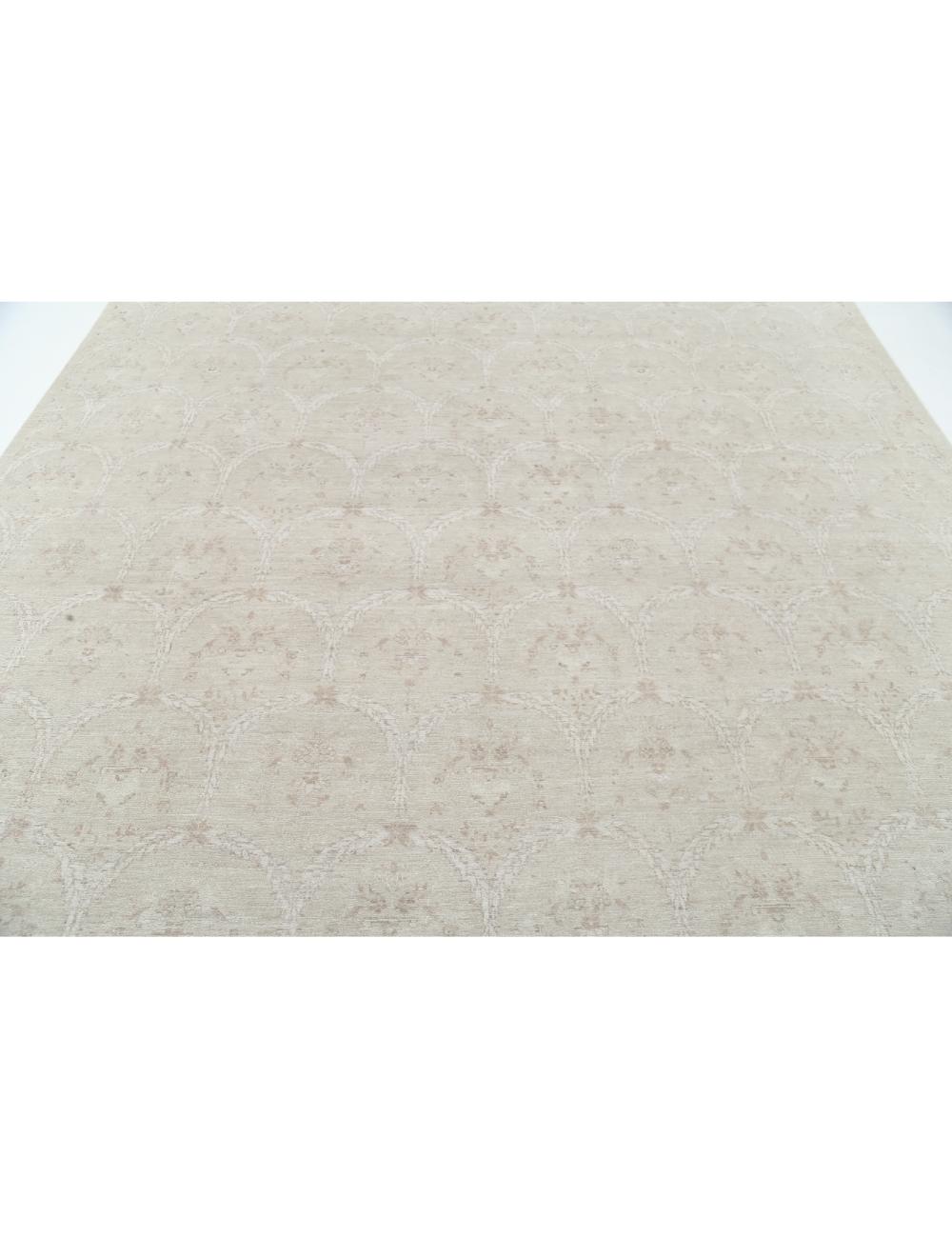 Hand Knotted Fine Artemix Wool Rug - 8'9'' x 11'3'' Arteverk Arteverk Rugs