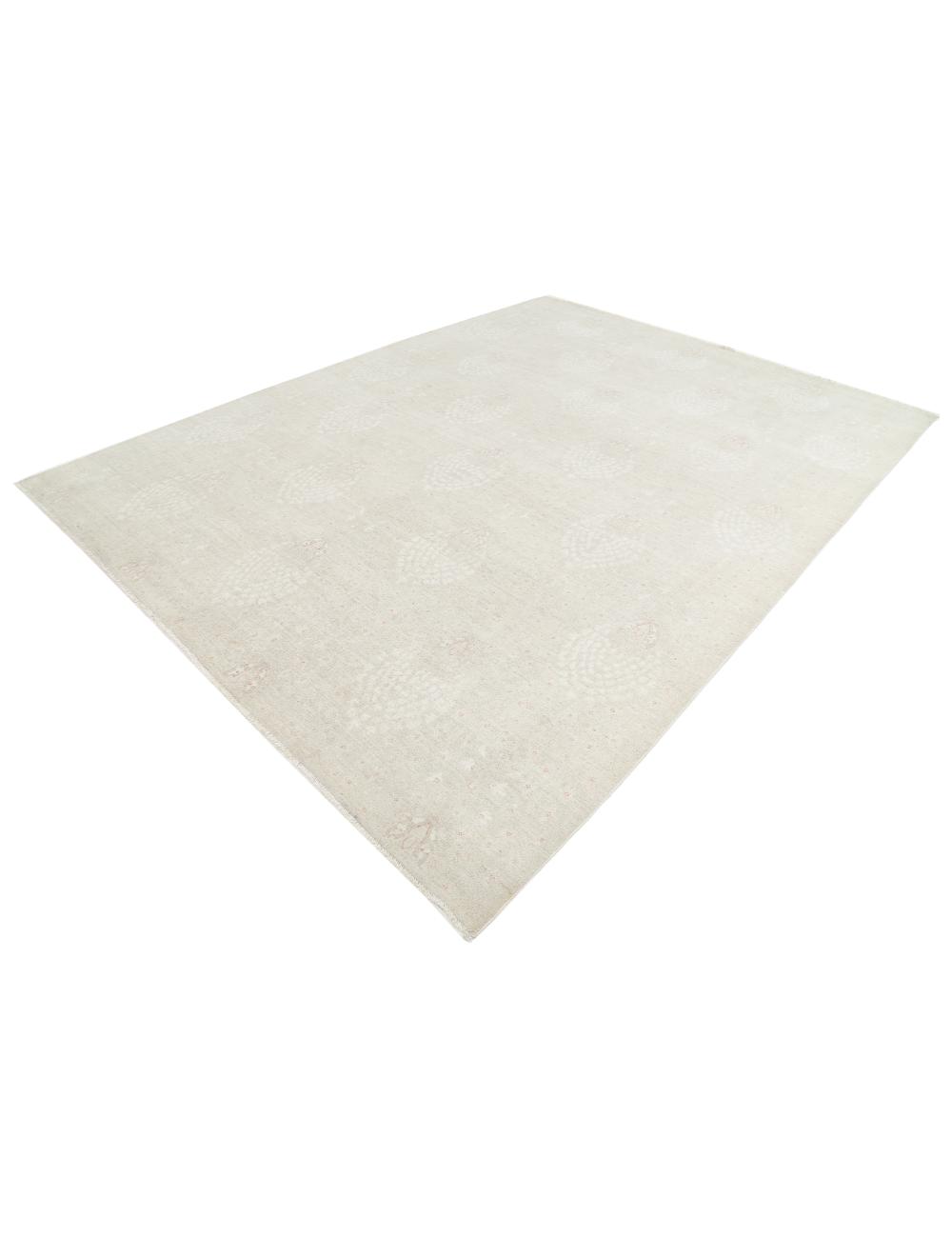 Hand Knotted Fine Artemix Wool Rug - 8'5'' x 11'1'' Arteverk Arteverk Rugs