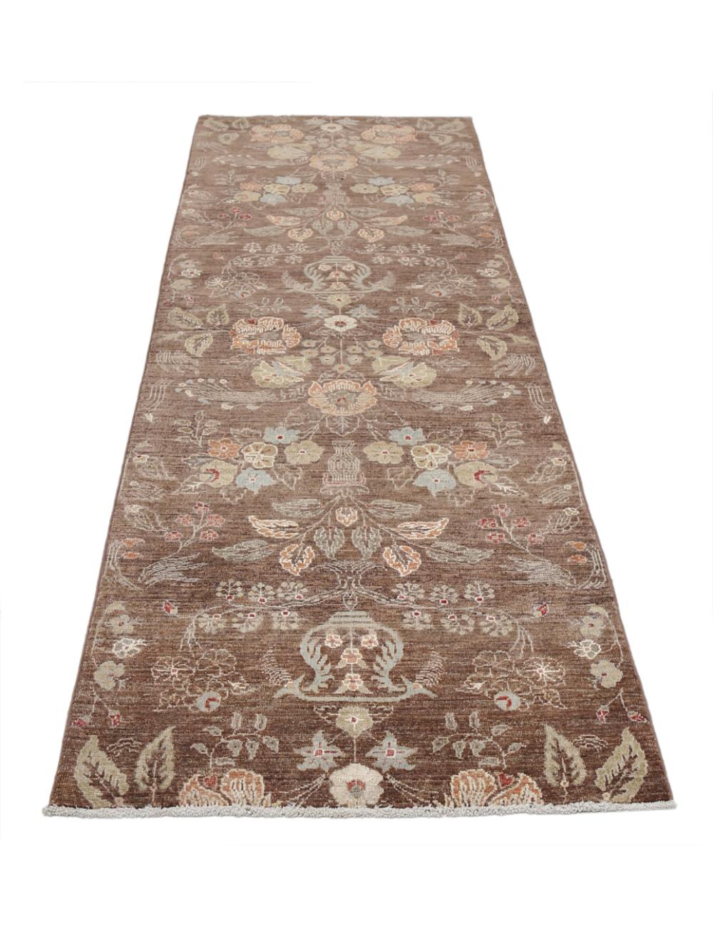 Hand Knotted Artemix Wool & Silk Rug - 2'11'' x 9'7'' Arteverk Arteverk Rugs