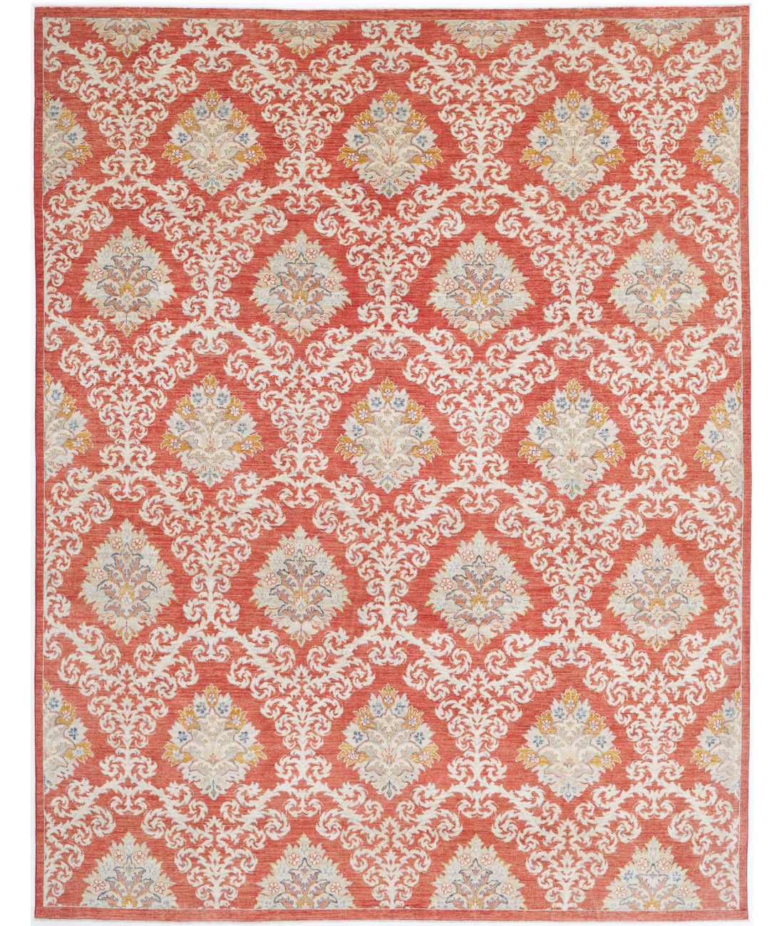Hand Knotted Artemix Wool Rug - 9'3'' x 12'2''