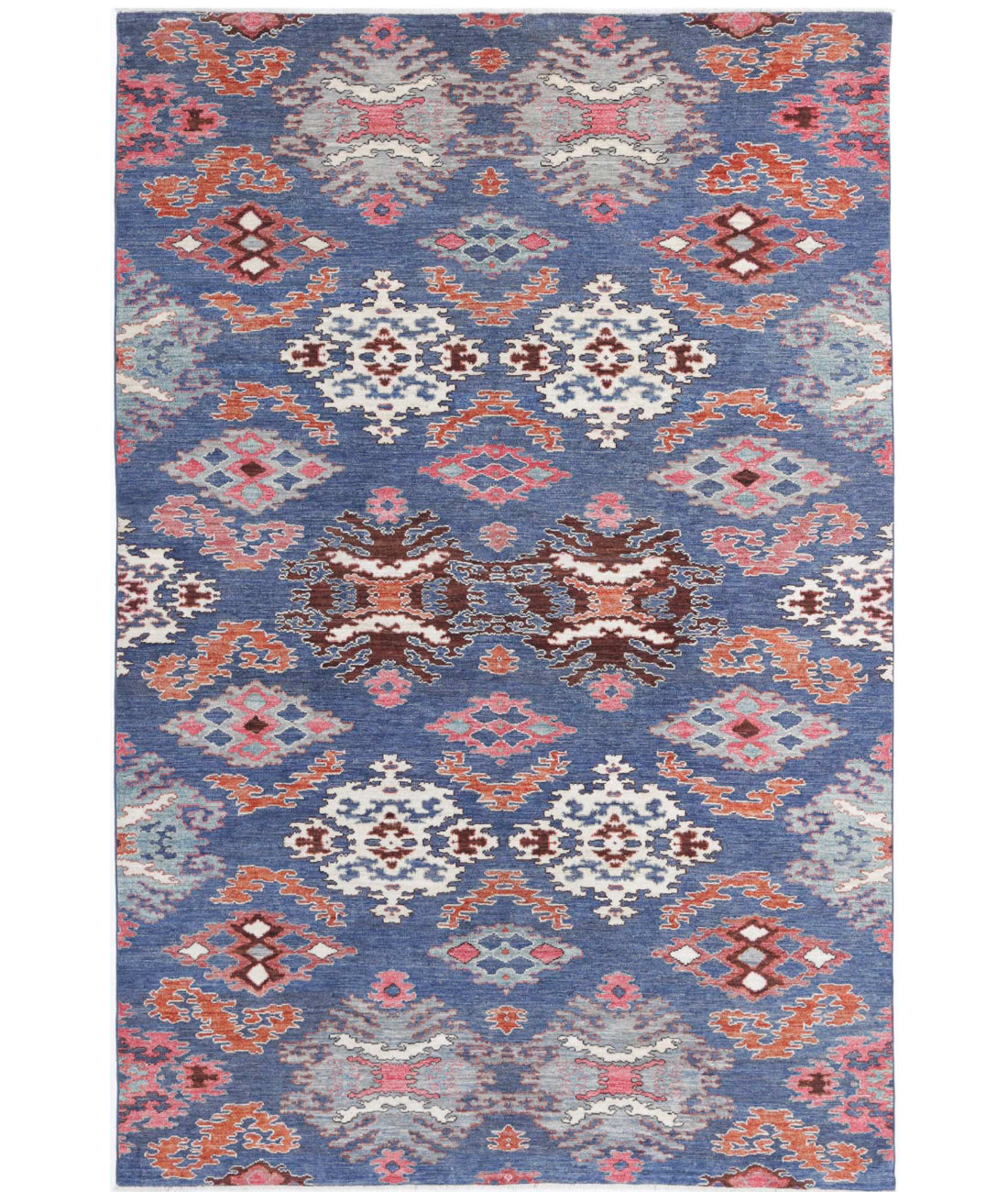 Hand Knotted Artemix Farhan Wool Rug - 5'9'' x 8'11''