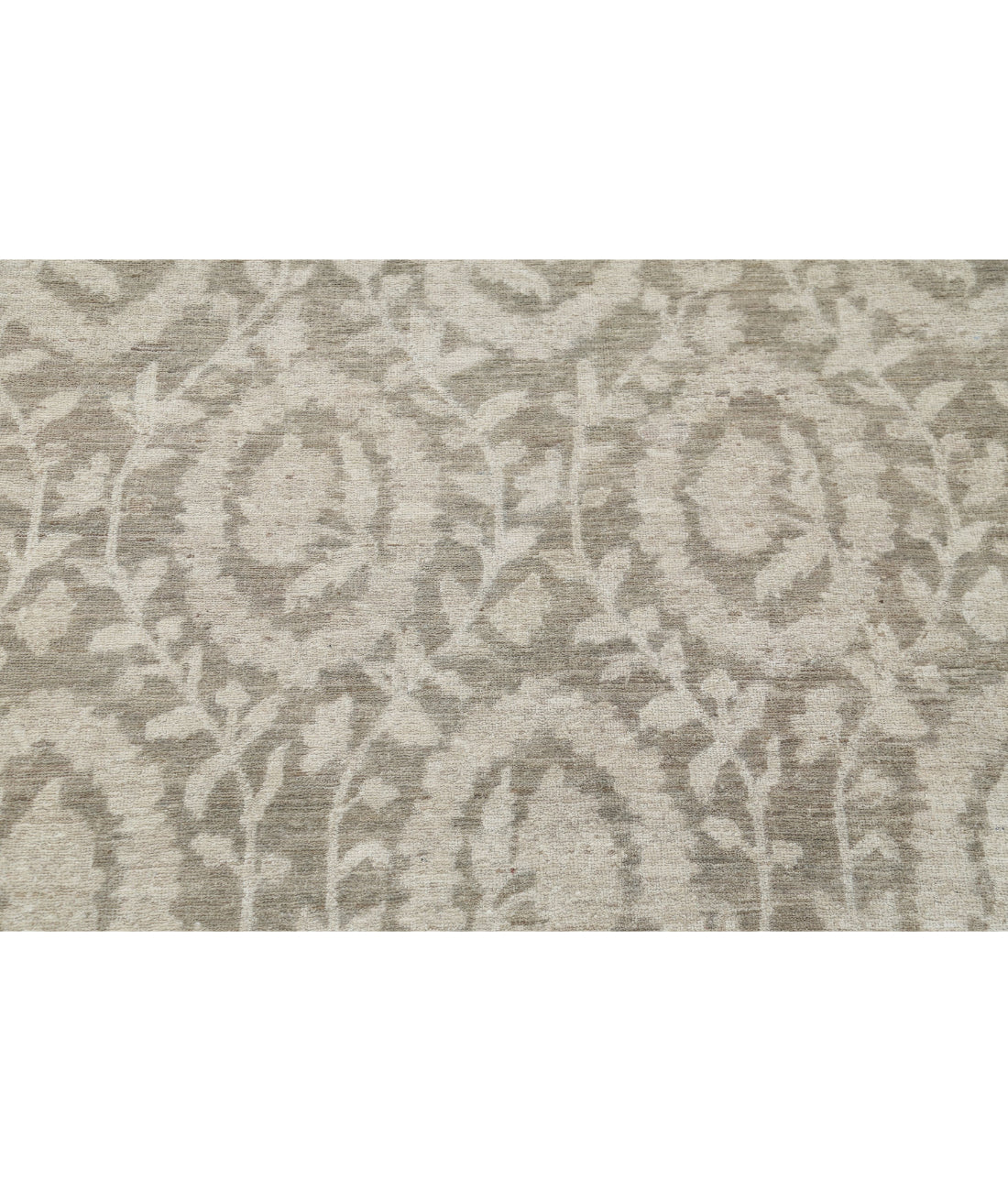 Hand Knotted Artemix Wool Rug - 8'8'' x 11'7'' 8'8'' x 11'7'' (260 X 348) / Taupe / Ivory