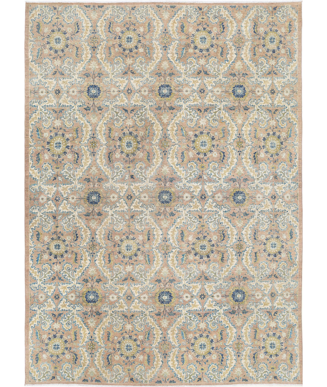 Hand Knotted Artemix Wool Rug - 8&#39;10&#39;&#39; x 12&#39;2&#39;&#39;