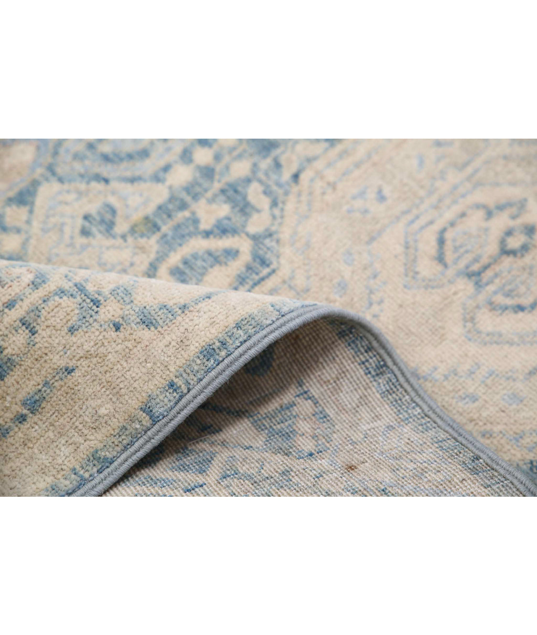 Hand Knotted Fine Artemix Wool Rug - 7'11'' x 10'4''