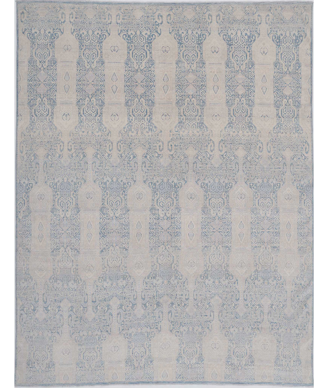 Hand Knotted Fine Artemix Wool Rug - 7'11'' x 10'4''
