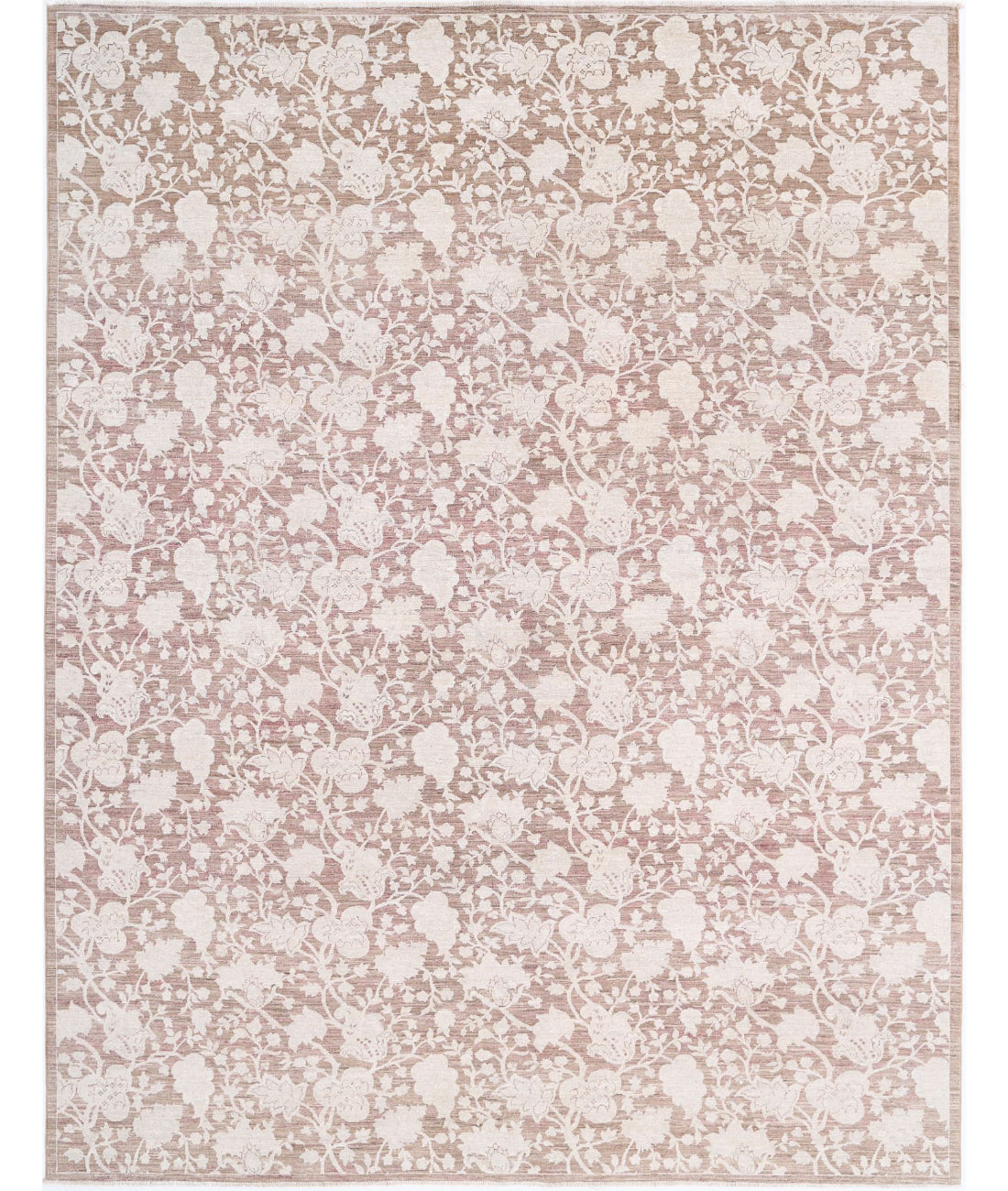 Hand Knotted Fine Serenity Wool Rug - 8'10'' x 11'5''